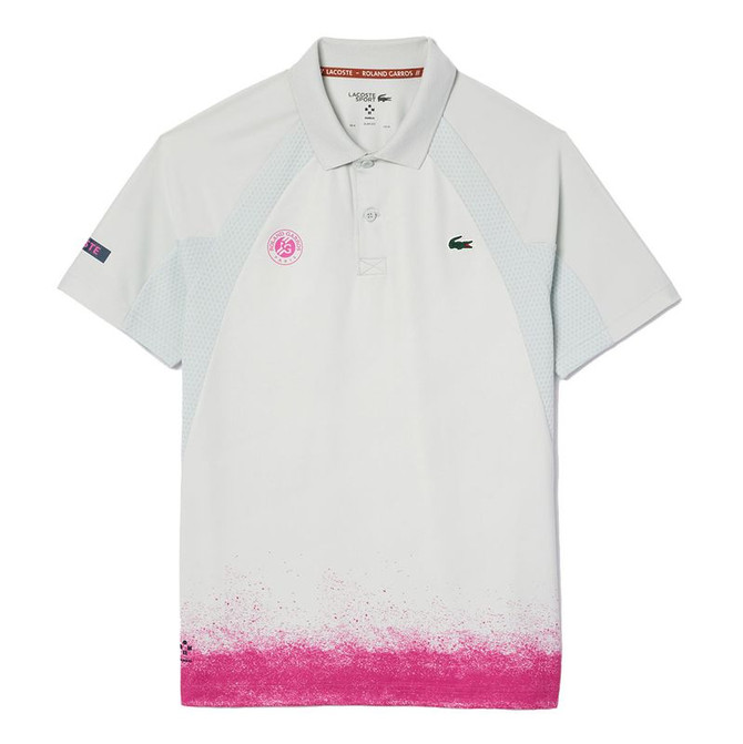 Lacoste x Daniil Medvedev On Court Mesh Polo - Ruisseau/Malva - 2