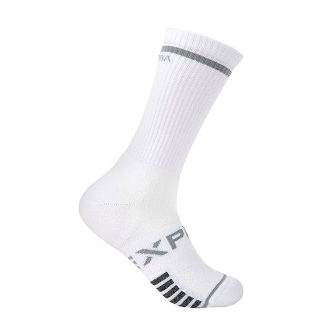 Thorlo Experia Thin Cushion Crew White Tennis Sock