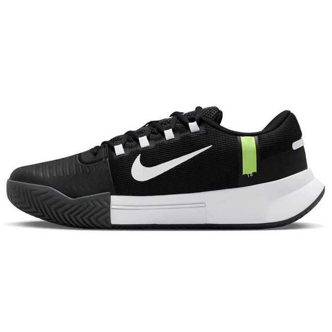 Nike Zoom GP Challenge 1 Mens Tennis Shoe - Black/White/Black - 3