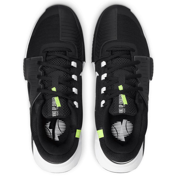 Nike Zoom GP Challenge 1 Womens Tennis Shoe - Black/White - 5