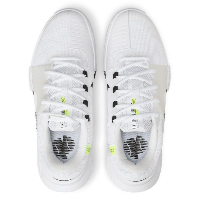 Nike Zoom GP Challenge 1 Womens Tennis Shoe - White/Black - 6