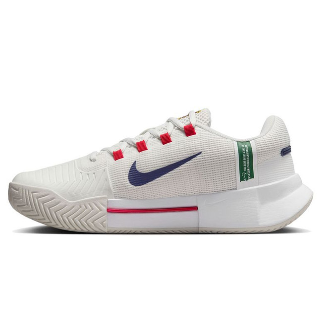 Nike Zoom GP Challenge 1 Womens Tennis Shoe - Summit White/Binary Blue/Light Bone - 3