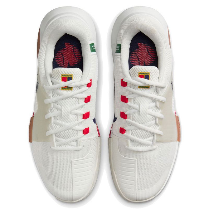 Nike Zoom GP Challenge 1 Womens Tennis Shoe - Summit White/Binary Blue/Light Bone - 6