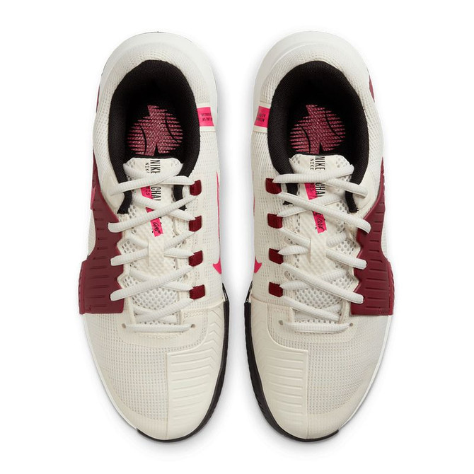 Nike Zoom GP Challenge 1 Womens Tennis Shoe - Pale Ivory/Rush Pink/Sail/Red - 5