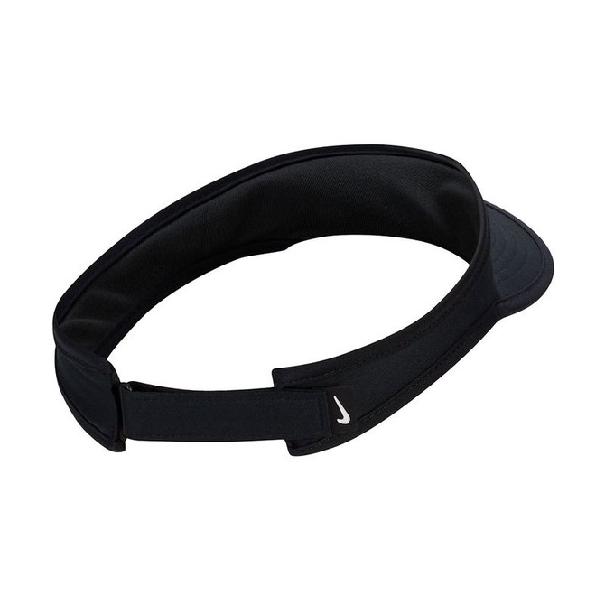 Nike Dri Fit Ace Kids Visor - Black/White - 2