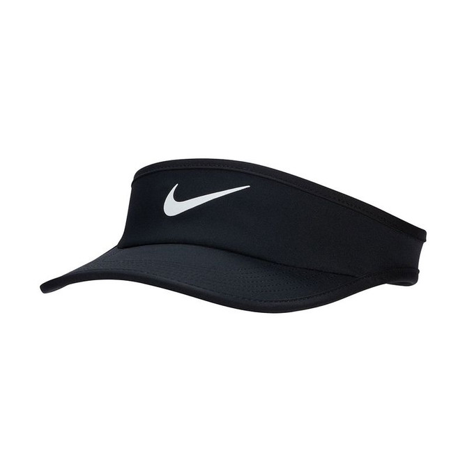 Nike Dri Fit Ace Kids Visor - Black/White