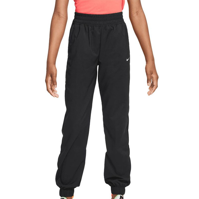Nike Dri Fit Girls Woven Pant - Black/White