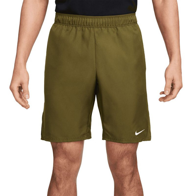 Nike Court 9 inch Victory Short - Olive Flak/White