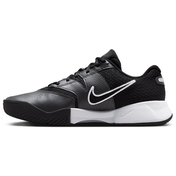 Nike Court Lite 4 Junior Tennis Shoe - Black/White/Anthracite - 3