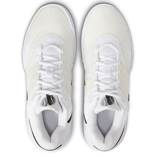 Nike Court Lite 4 Mens Tennis Shoe - White/Black/Summit White - 4