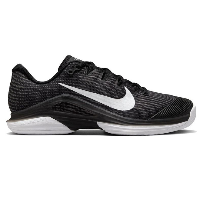 Nike Zoom Vapor 12 Womens Tennis Shoe - Black/White/Dark Smoke Grey