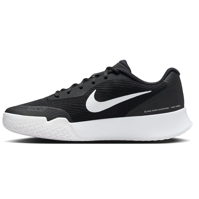 Nike Vapor Lite 3 Womens Tennis Shoe - Black/White - 3