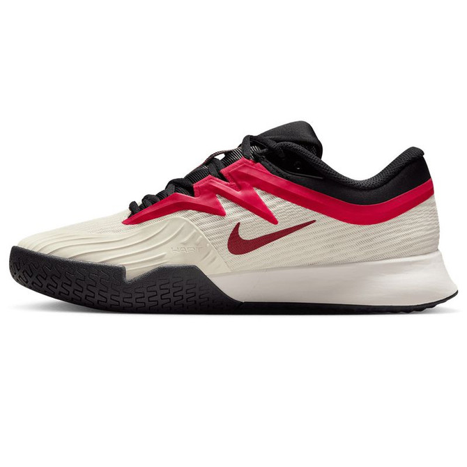 Nike Zoom Vapor Pro 3 Womens Tennis Shoe - Pale Ivory/Rush Pink/Sail/Red - 3