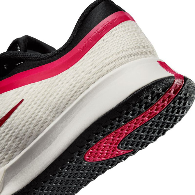 Nike Zoom Vapor Pro 3 Womens Tennis Shoe - Pale Ivory/Rush Pink/Sail/Red - 8