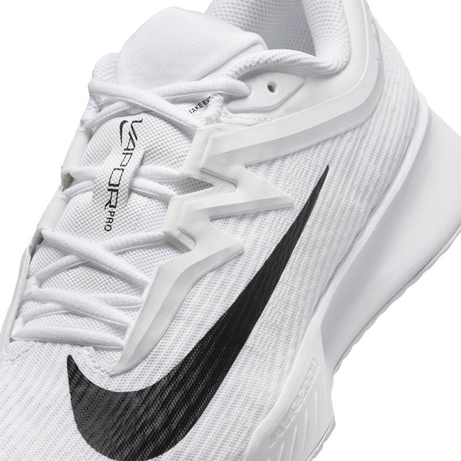 Nike Zoom Vapor Pro 3 Mens Tennis Shoe - White/Black - 8