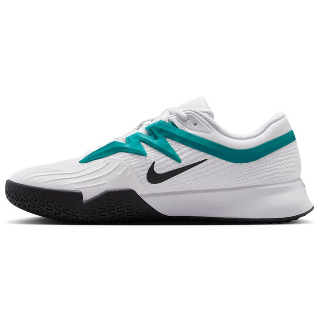 Nike Zoom Vapor Pro 3 Mens Tennis Shoe - White/Black/Radiant Emerald - 6