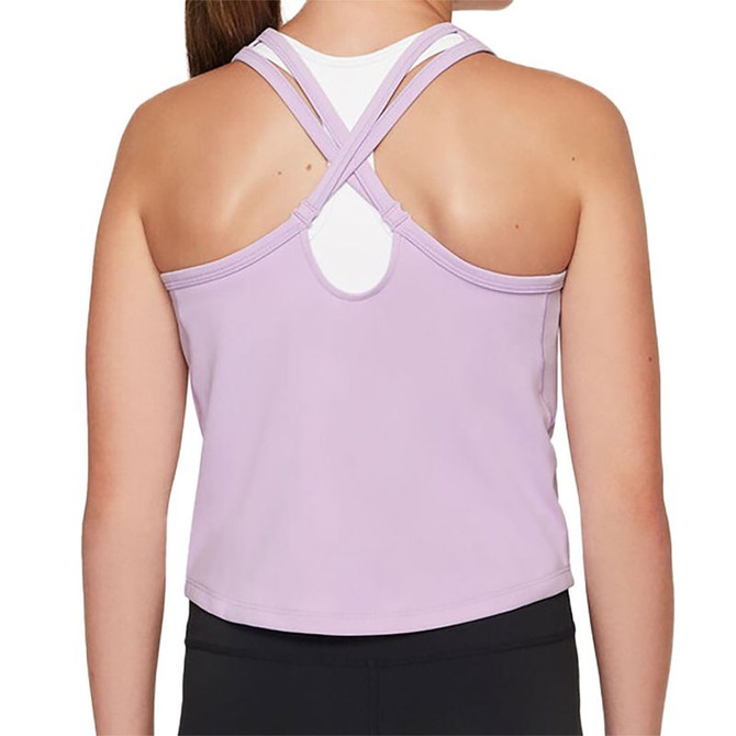 Nike One Girls Tank Top - Doll/White - 2
