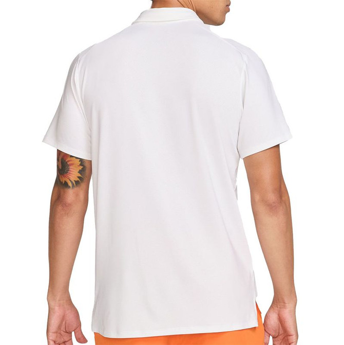 Nike Court Advantage Polo - White/Black - 3