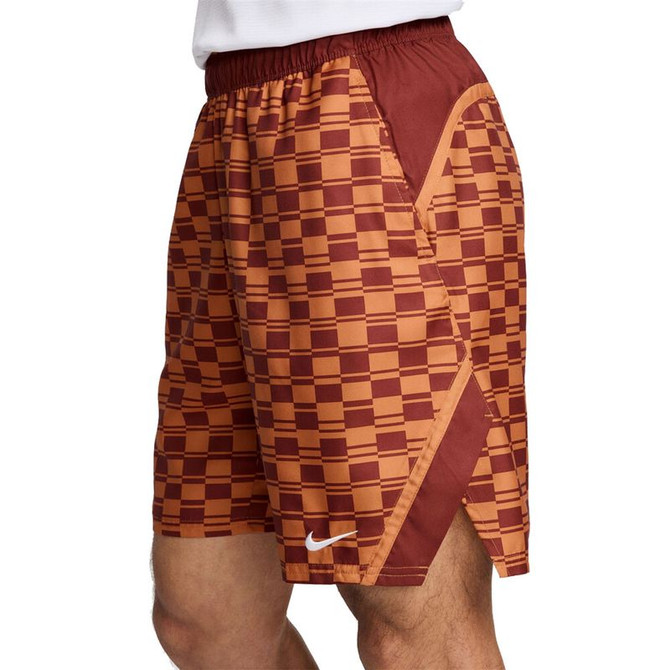 Nike Court Printed 9 inch Victory Short - Monarch/White - 3
