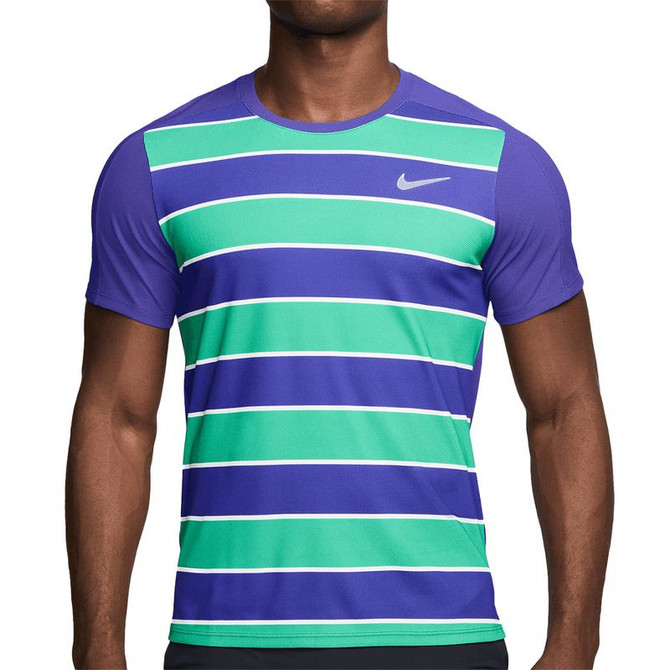 Nike Court Advantage Slam Crew - Deep Night/White