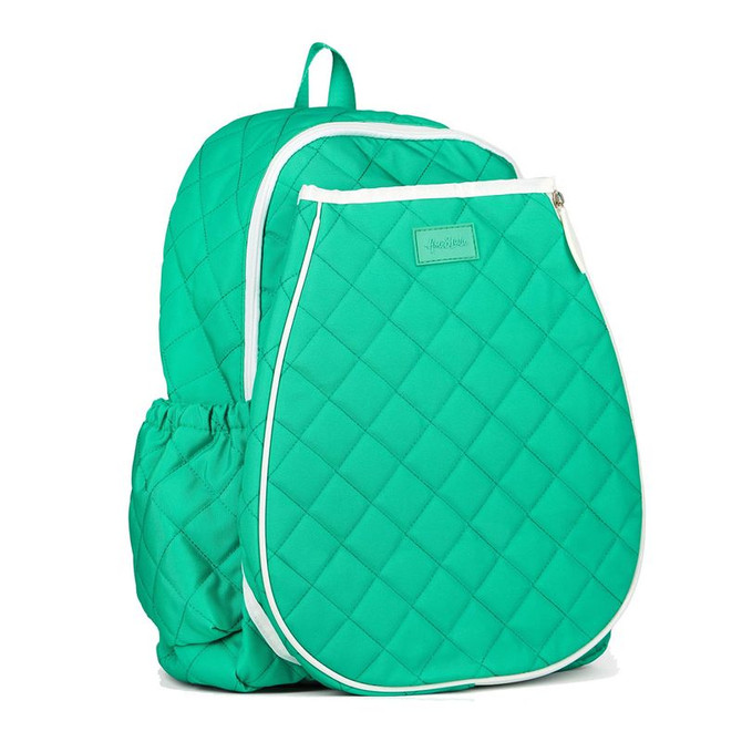 Ame and Lulu Game On Tennis Backpack - Quilted Jade - 4