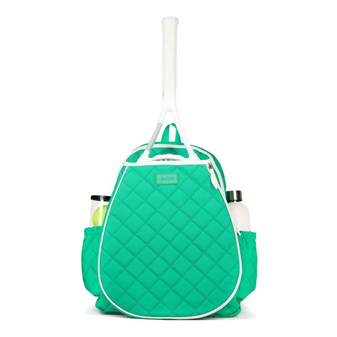 Ame and Lulu Game On Tennis Backpack - Quilted Jade
