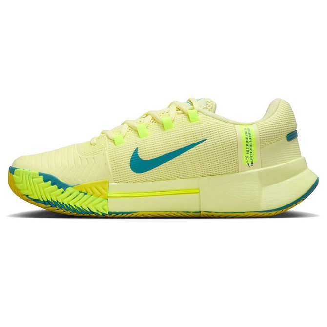 Nike Zoom GP Challenge 1 Premium Womens Tennis Shoe - Luminous Green/Mineral Teal/High Voltage - 8
