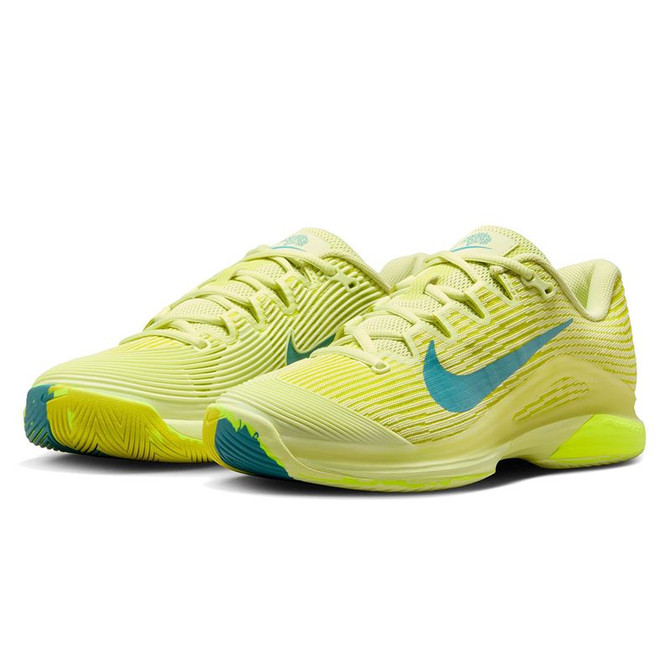 Nike Zoom Vapor 12 Premium Womens Tennis Shoe - Luminous Green/Mineral Teal/High Voltage - 4