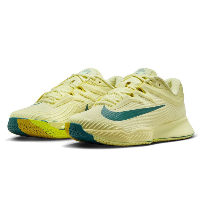 Nike Zoom Vapor Pro 3 Premium Womens Tennis Shoe - Luminous Green/Mineral Teal/High Voltage - 4