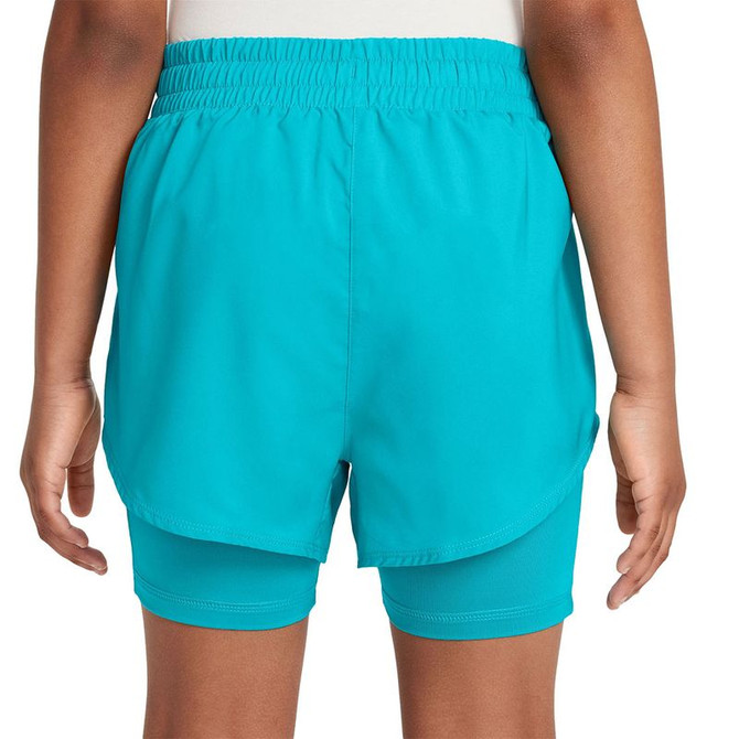 Nike One Girls Short - Dusty Cactus/White - 3