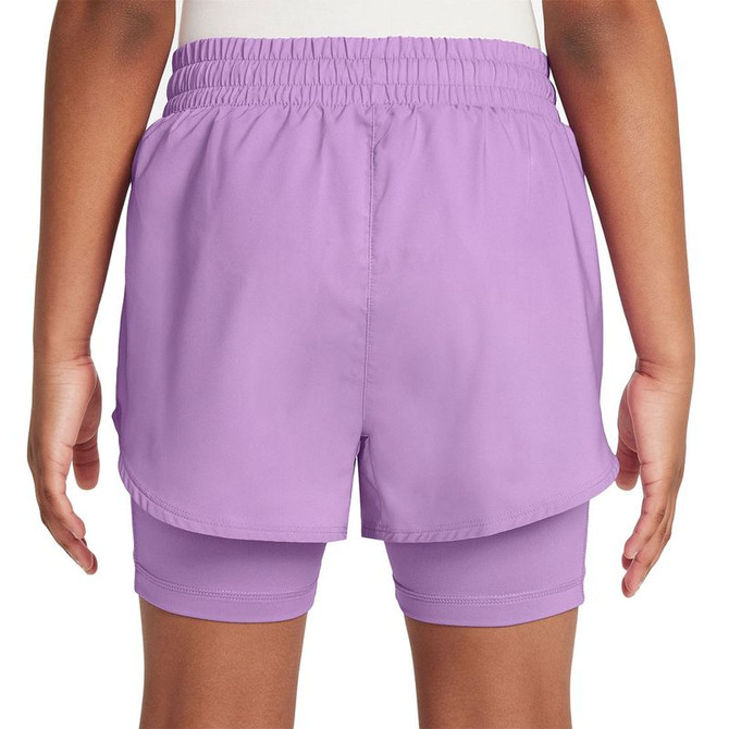 Nike One Girls Short - Rush Fuchsia/White - 3
