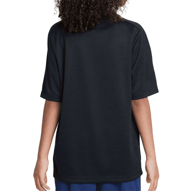 Nike Boys Dri Fit Crew - Black/White - 2