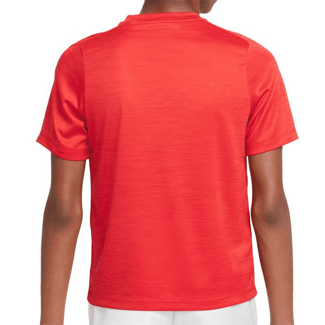 Nike Boys Dri Fit Crew - University Red/White - 2
