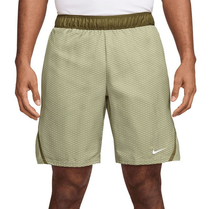 Nike Court Victory Printed Short - Olive Aura/White - 3