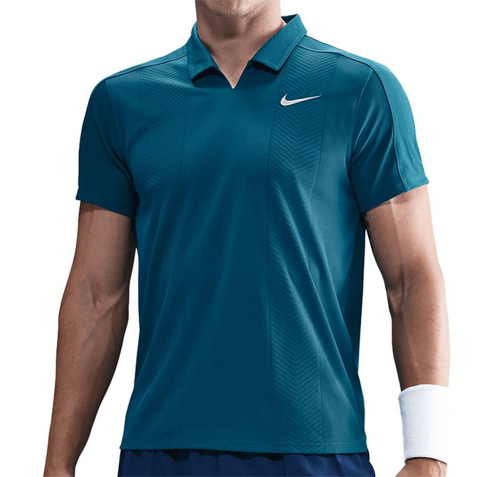 Nike Court Advantage Slam Polo - Green Abyss