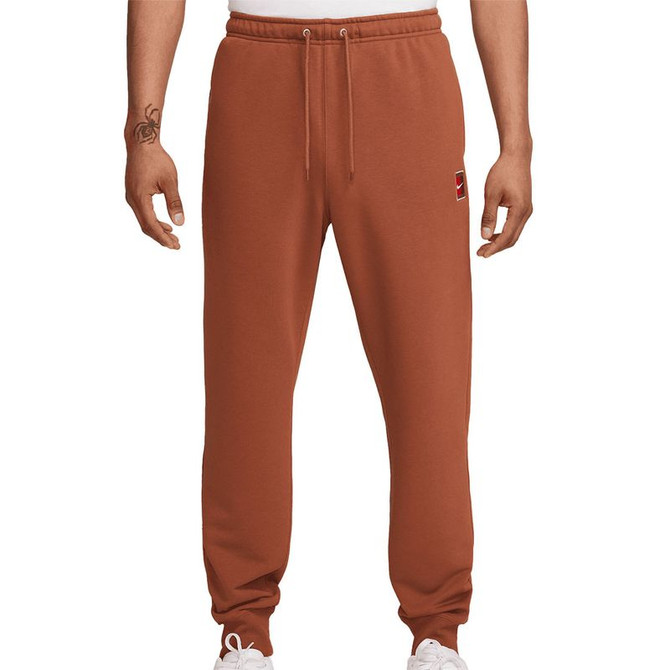 Nike Court Heritage Sweatpant - Dark Russet