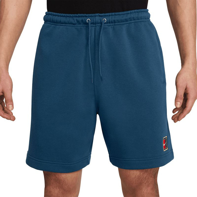Nike Court Heritage Fleece Short - Blue Force