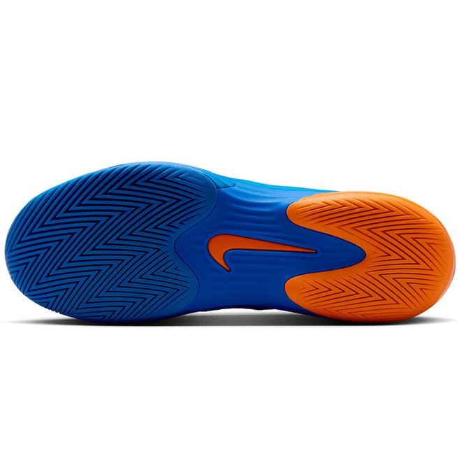 Nike Zoom Vapor 12 Hypersmash Mens Tennis Shoe - Racer Blue/Safety Orange/Pure Platinum - 2