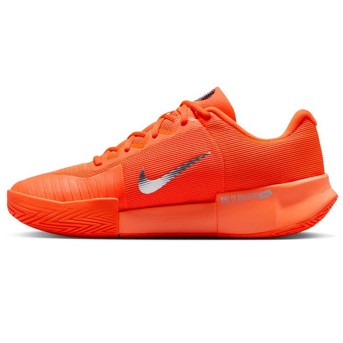 Nike Zoom GP Challenge Pro Premium Mens Tennis Shoe - Hyper Crimson/Metallic Silver - 3