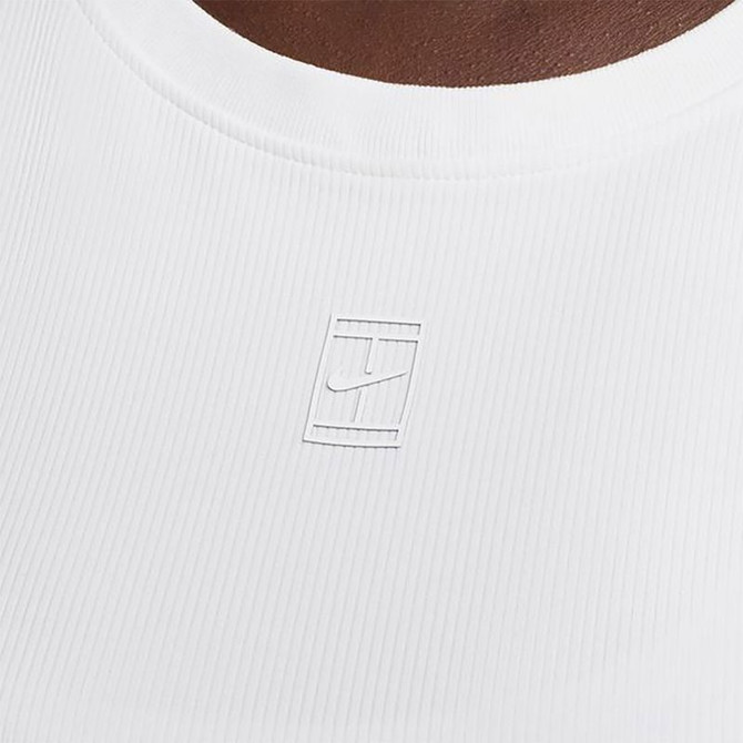 Nike Court Advantage Short Sleeve Top - White - 2