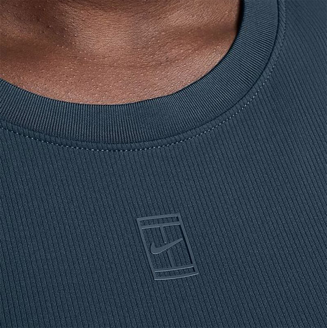 Nike Court Advantage Short Sleeve Top - Armory Navy - 2