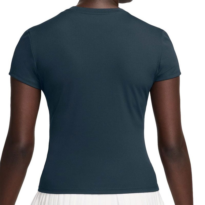 Nike Court Advantage Short Sleeve Top - Armory Navy - 3