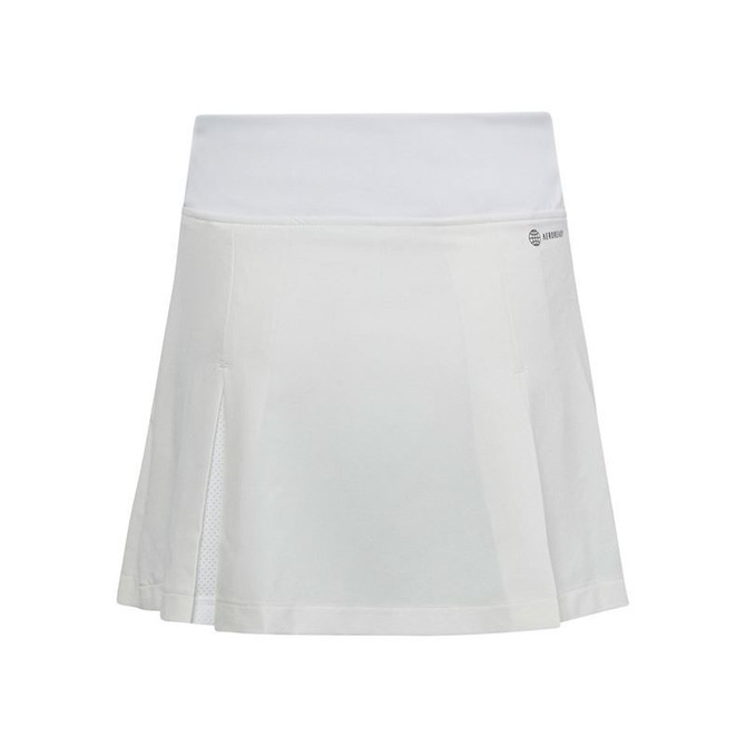 adidas Girls Club Pleated Skirt - White - 2