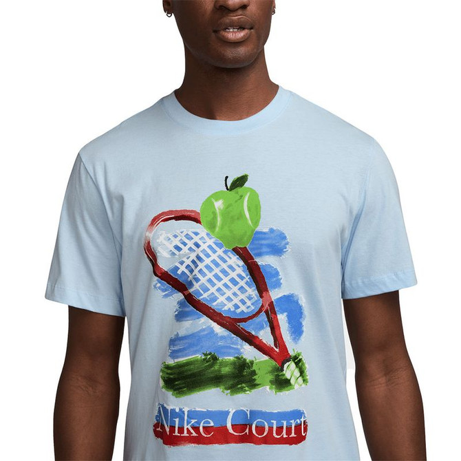 Nike Court New York Tee Shirt - Celestine Blue - 3