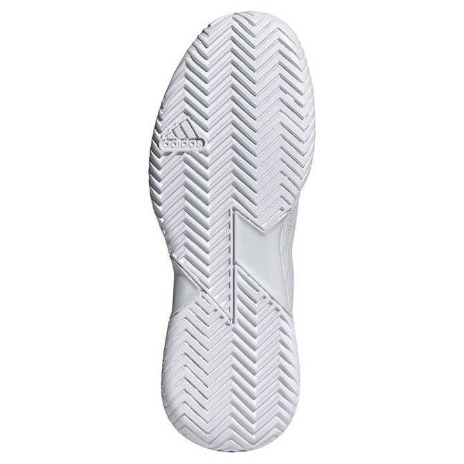 Adidas Defiant Speed 2 Womens Tennis Shoe - White/Grey One - 2