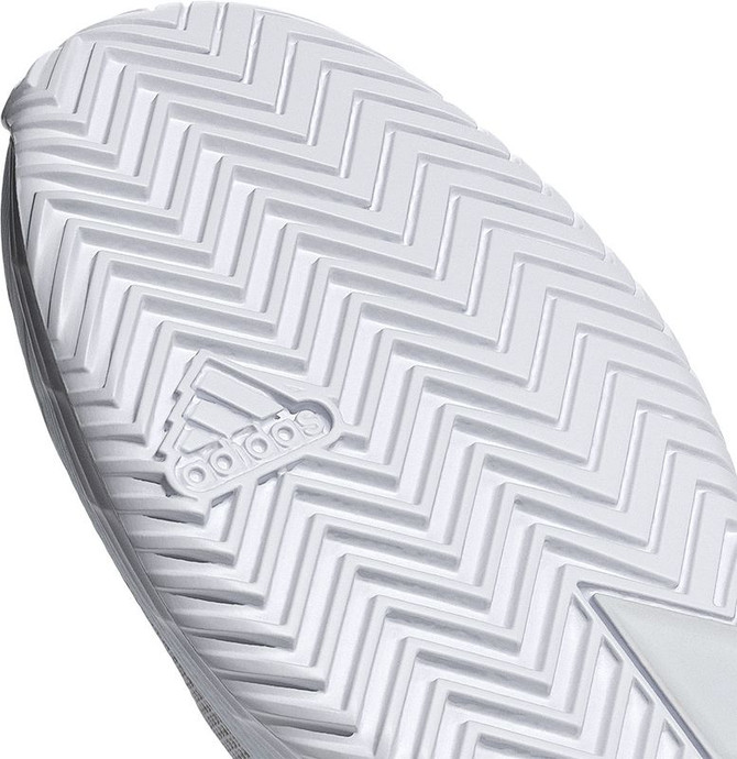 Adidas Defiant Speed 2 Womens Tennis Shoe - White/Grey One - 8