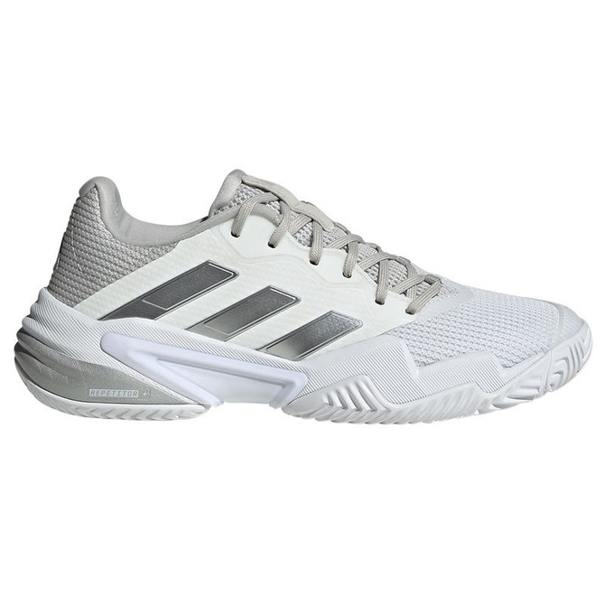 adidas Barricade 13 Womens Tennis Shoe - White/Black/Grey