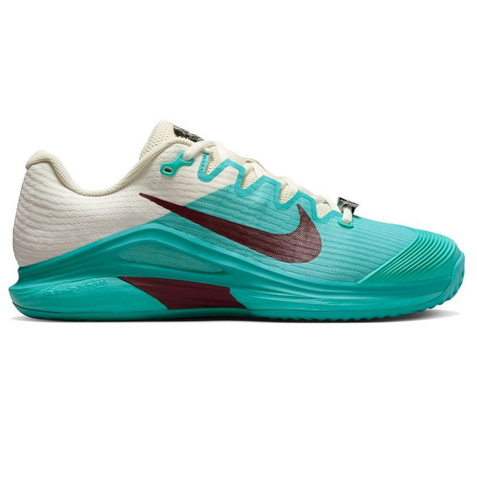 Nike Zoom Vapor 12 Premium Womens Clay Tennis Shoe - Dusty Cactus/Dark Team Red/Pale Ivory