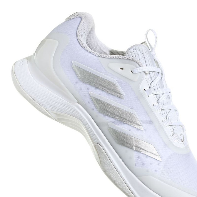 adidas Avacourt 2 Womens Tennis Shoe - White/Silver/Grey - 5