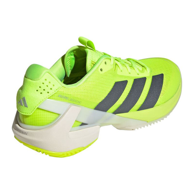 adidas Adizero Ubersonic 5 Womens Clay Tennis Shoe - Lucid Lemon/Iron Metallic/White - 5